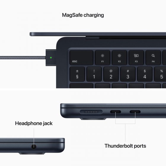 Apple MacBook Air 13-inch Midnight - Image 3
